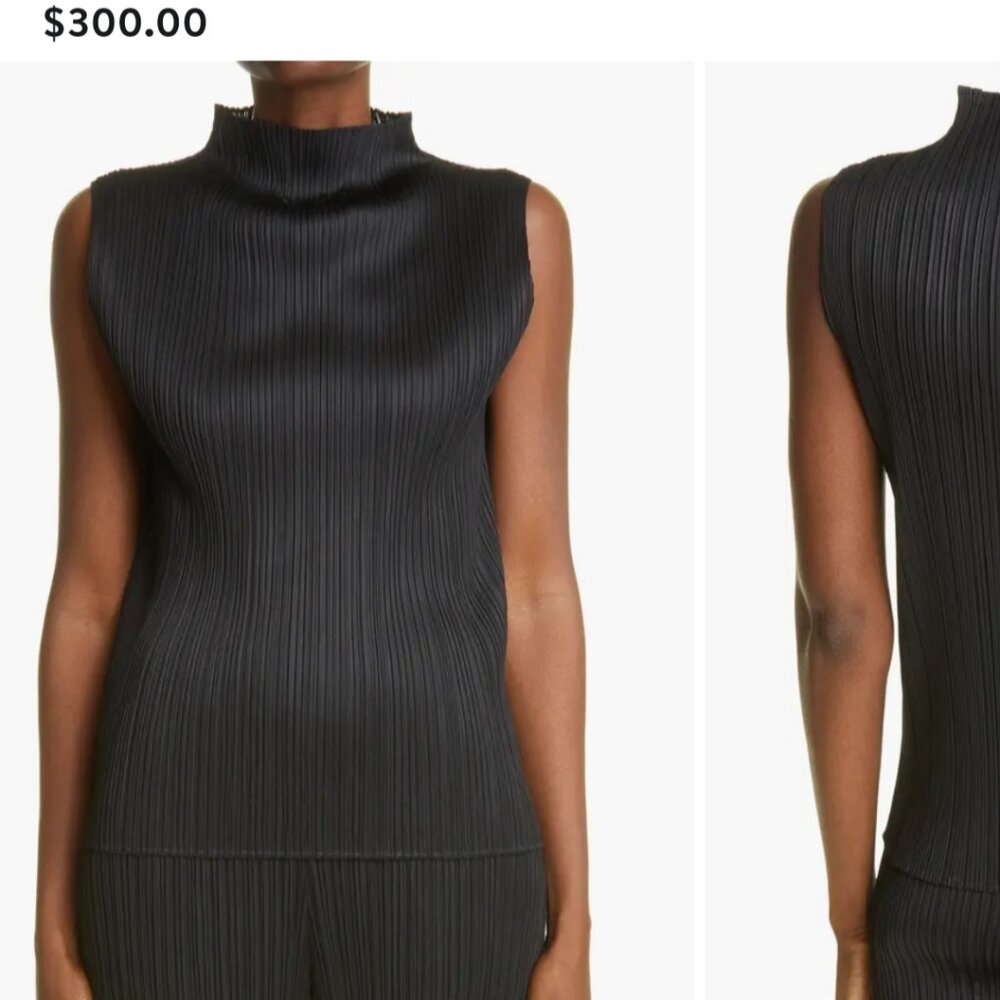 Issey Miyake pleated top